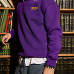 "3EIN CREWNECK" IN EMINENCE PURPLE