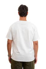 "Embossed" T-shirt in White