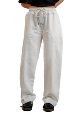"Wide-leg" Pants in White