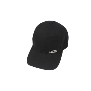 BLACK "3EIN" CAP WITH WHITE PRINT