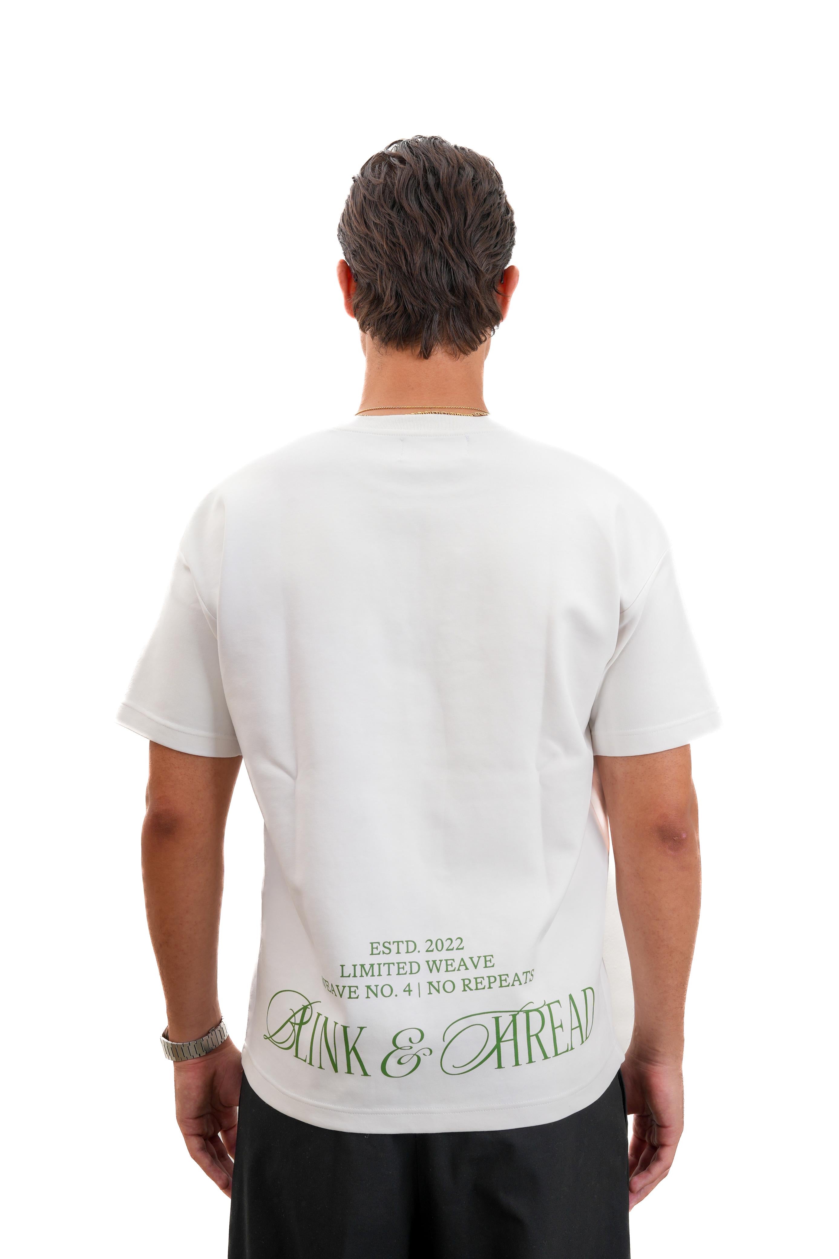 "Blink & Thread" T-shirt in White