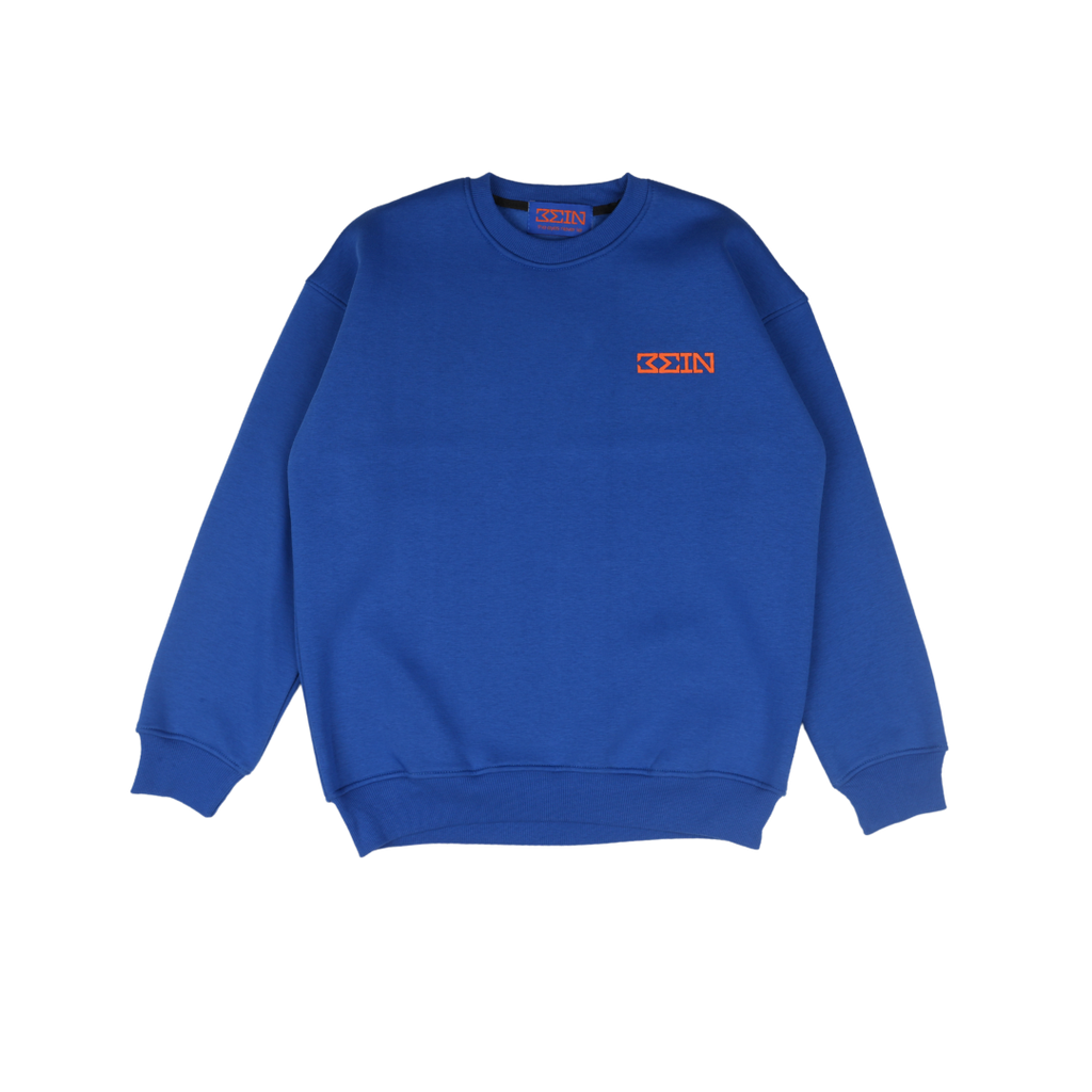 "3EIN CREWNECK" IN SAPPHIRE BLUE