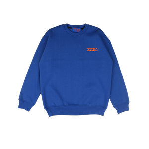 "3EIN CREWNECK" IN SAPPHIRE BLUE