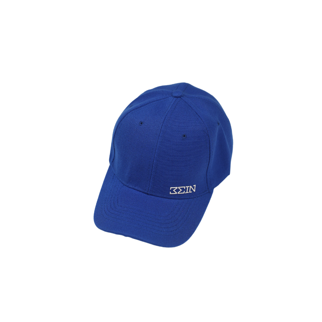 BLUE "3EIN" CAP WITH WHITE PRINT