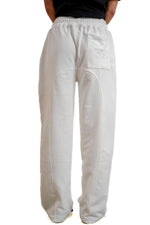 "Wide-leg" Pants in White