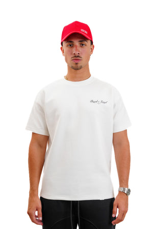 "Blurred but Focused" T-shirt in White