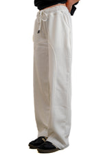 "Wide-leg" Pants in White