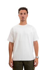 "Embossed" T-shirt in White