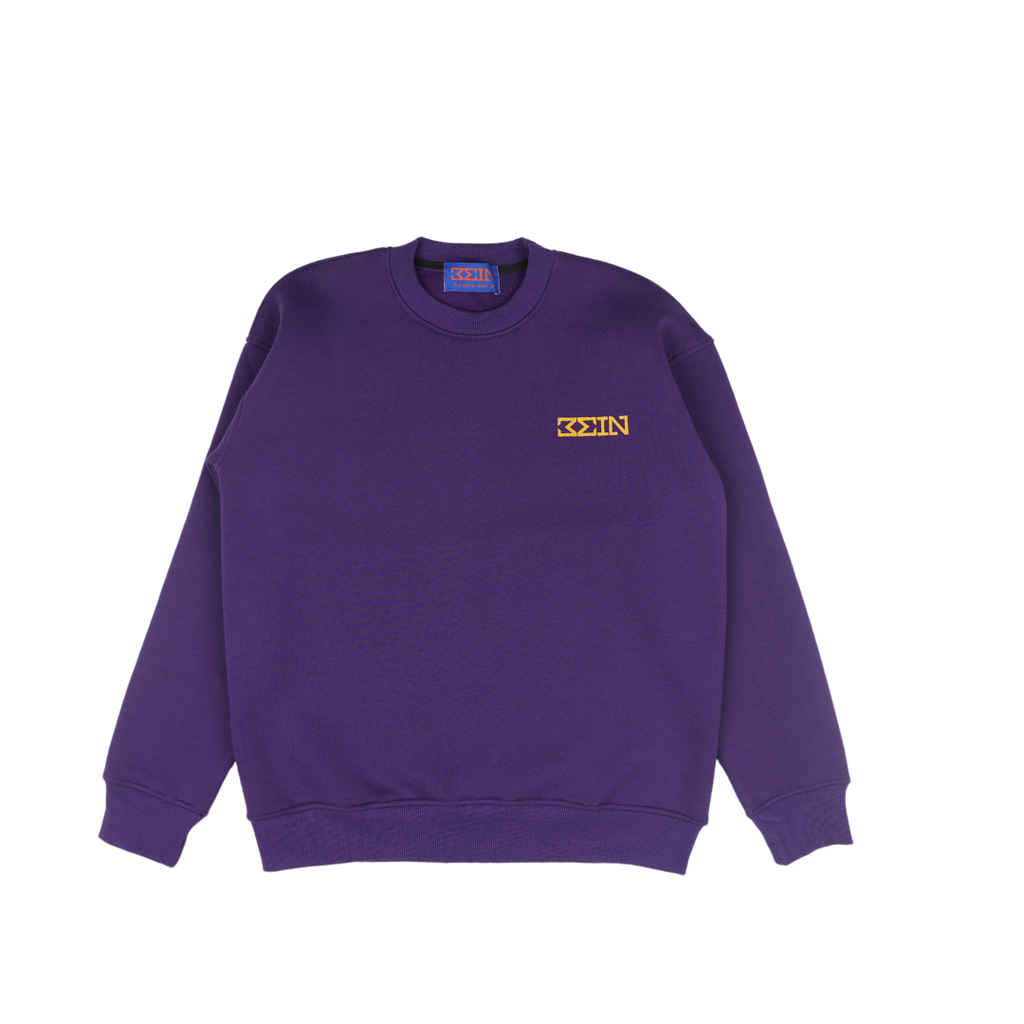 "3EIN CREWNECK" IN EMINENCE PURPLE