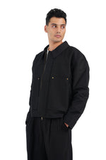 "3EIN HEAVY WORKER JACKET" IN BLACK